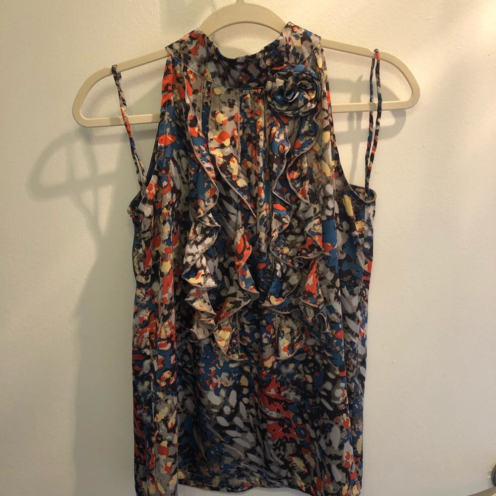Mock-neck Ruffle Blouse 🌷 - Picture 2 of 8